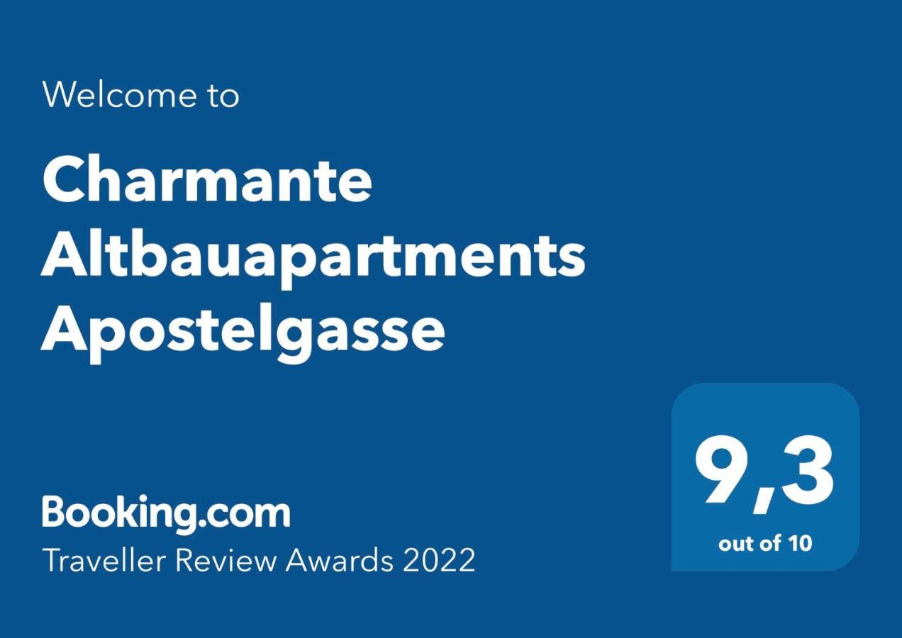Charmante Altbauapartments Apostelgasse เวียนนา ภายนอก รูปภาพ